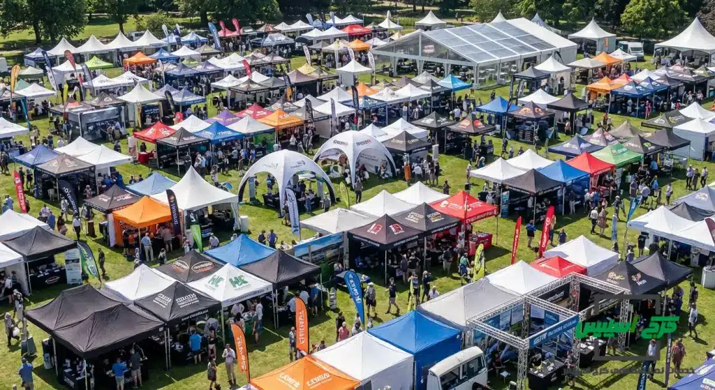 انواع چادر نمایشگاهی