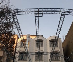 غرفه سازی نمایشگاهی در فضای باز